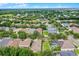 Aerial view of a house in a beautiful community with green trees and well-maintained lawns at 5063 Carillon Ln, Windermere, FL 34786