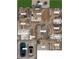 Detailed home floor plan showcasing the layout and dimensions of the rooms and the garage at 706 Marion Oaks Manor, Ocala, FL 34473