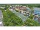 Overhead shot of apartment buildings and a busy parking lot at 720 Celebration Ave # 245, Kissimmee, FL 34747