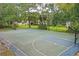 Outdoor basketball court featuring well-maintained surfaces and standard hoops in a green surrounding at 720 Celebration Ave # 245, Kissimmee, FL 34747