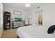 Bedroom with view to bathroom and closet at 720 Celebration Ave # 245, Kissimmee, FL 34747