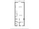 First floor floorplan featuring living room, kitchen, dining area, bath and laundry room at 720 Celebration Ave # 245, Kissimmee, FL 34747