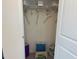 Walk-in closet with rods and shelving providing storage space at 12035 Holystone St, Winter Garden, FL 34787
