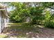 Large backyard with mature trees at 13018 S Sunset Ter, Winter Garden, FL 34787