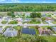 Aerial view of the property showcasing its location and surrounding neighborhood at 229 Marcum Trace Dr, Lakeland, FL 33809