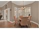 Inviting breakfast nook with bay windows offering natural light and a cozy atmosphere at 2313 Pesaro Cir, Ocoee, FL 34761