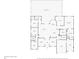 Detailed floor plan showcasing the layout of the home, including the screened patio and dimensions for each room at 2313 Pesaro Cir, Ocoee, FL 34761