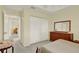 This bedroom has a closet, decor, natural light, and space for relaxation and personalization at 2520 Nw 53Rd Avenue Rd, Ocala, FL 34482