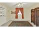 Cozy bonus room with an area rug, folding screen divider and a window to bring in light at 2520 Nw 53Rd Avenue Rd, Ocala, FL 34482