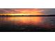Stunning sunset over the calm lake with water lilies, promising peaceful evenings on the water at 2908 Lee Shore Loop, Orlando, FL 32820