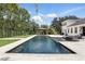 Luxury pool with a spa, gazebo, lush greenery, and a view of the expansive backyard at 2908 Lee Shore Loop, Orlando, FL 32820