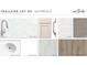 Selection of upscale finishes, featuring faucets, countertop, floor tile, carpet, and cabinet materials at 30124 Misty Pines Road, Mount Dora, FL 32757