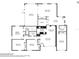 Detailed floor plan showcasing the layout of this spacious home with bedrooms, bathrooms, and living areas at 3312 Se 6Th St, Ocala, FL 34471