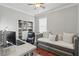 Dedicated office space with hardwood floors, closet space, and a nice pull out couch at 405 Courtlea Park Dr, Winter Garden, FL 34787