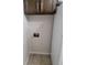Practical laundry space with hookups and durable tile flooring, ready for appliances at 4371 Aqua Vista Dr # G, Orlando, FL 32839