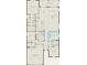 Detailed floor plan showcasing the layout of a residential home, including bedrooms, bathrooms, and living spaces at 6023 Wildline Dr, St Cloud, FL 34771