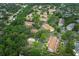 Aerial view of townhouses featuring a pool and parking at 620 Glenwood Ct # 79, Altamonte Springs, FL 32714
