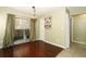 Comfortable dining area with sliding glass doors leading to an outdoor patio at 620 Glenwood Ct # 79, Altamonte Springs, FL 32714