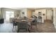Dining Room view, with access to the adjacent kitchen and living room at 129 Eagleview Loop, Davenport, FL 33837