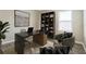 Well appointed office space with neutral colors and decor at 129 Eagleview Loop, Davenport, FL 33837