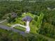 Expansive property showcasing a well-maintained home, lush greenery, and a lengthy private driveway at 19232 Somerset St, Orlando, FL 32833