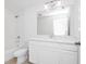 Bathroom featuring a vanity with a mirror and lights above the vanity at 2222 Derwent Dr, Davenport, FL 33896