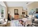 Inviting living room showcasing a bay window, modern decor, and comfortable seating arrangements for a welcoming atmosphere at 2342 Audley St, Oviedo, FL 32765