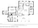 Detailed floor plan showcasing the layout of a beautiful home with key measurements at 23647 Seneca Ridge Ct, Christmas, FL 32709