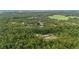 Distant view of property with horse arena nestled in lush greenery at 23647 Seneca Ridge Ct, Christmas, FL 32709