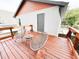 Relax on this spacious deck with modern seating and enjoy outdoor living at 312 W Hull Ave, Oakland, FL 34760