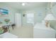 Serene bedroom with tranquil light-green walls and well-lit desk space at 3231 Furlong Way, Gotha, FL 34734