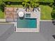 A stunning aerial view of the pool, spa, pergola, and beautifully landscaped backyard at 340 Lakeview Rd, Winter Garden, FL 34787