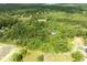 Overhead view of lot with a blue location pin, nestled in a sprawling forest for a secluded development at 4933 Round Lake Rd, Apopka, FL 32712