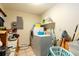 A laundry room with a washer and dryer at 4933 Round Lake Rd, Apopka, FL 32712