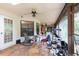 Outdoor patio with furniture at 4933 Round Lake Rd, Apopka, FL 32712