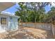 Spacious wooden deck and views of the backyard at 588 Highway 630 E, Frostproof, FL 33843