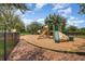 Well-maintained playground featuring slides, climbers, and soft ground covering for safe play at 14215 Lakeview Park Rd, Winter Garden, FL 34787