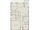 Detailed floor plan of a home showing the layout of bedrooms, bathrooms, kitchen, and living areas at 1553 Groveline Rd, St Cloud, FL 34771