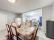 Dining area seamlessly connects to the kitchen, providing an open space ideal for gatherings at 1826 W Silver Springs Blvd, Ocala, FL 34475