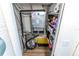 Small utility closet contains the water heater, AC, and some storage at 2500 Lee Rd # 243, Winter Park, FL 32789