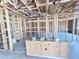 Interior framing showcasing open floor plan, ready for customization and finishes at 30166 Rustic Mill Street, Mount Dora, FL 32757