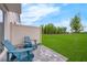 Inviting backyard patio with comfortable seating, ideal for enjoying the outdoors at 3348 Thicket St, Tavares, FL 32778