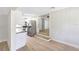 Bright kitchen with white cabinetry, stainless steel appliances, and a convenient layout at 338 Eastern Ave, St Cloud, FL 34769