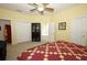Spacious main bedroom showing the closet and ensuite bathroom with a soaking tub at 4954 Alavista Dr, Orlando, FL 32837