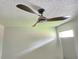 Modern ceiling fan with light fixture provides efficient air circulation and illumination in the bedroom at 651 Oak Hollow Way, Altamonte Springs, FL 32714