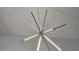 Modern, multi-directional light fixture and gray ceiling at 651 Oak Hollow Way, Altamonte Springs, FL 32714