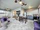 Lanai featuring an outdoor kitchen, grill, comfortable seating and a television at 6947 Cucamelon Ct, Windermere, FL 34786