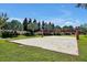 Outdoor sand volleyball court provides hours of fun under the sun for residents at 7616 Cabana Ct # 301, Reunion, FL 34747