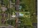 Aerial view of property featuring a pool and spacious backyard at 8120 Gondola Dr, Orlando, FL 32809