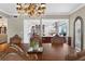 Dining room showcasing a view of the connected kitchen at 830 Oak St, Orlando, FL 32804